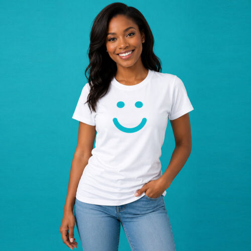 T-Shirt Women – Center Smile