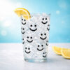 Tall glass multiple smiles