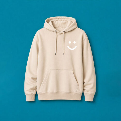 Hoodie Men – Top Left Smile
