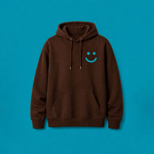 Hoodie Men – Top Left Smile